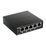 D-Link 5-port 10/100/1000Base-T Unmanaged Switch with 4 PoE , 60W PoE Power budget - Image 2
