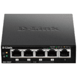 D-Link 5-port 10/100/1000Base-T Unmanaged Switch with 4 PoE , 60W PoE Power budget