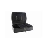 DELI T500 CASH BOX 10" BLACK 8878M