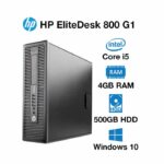 HP DESKTOP ELITE DESK SLIM 800 G2 DM 6TH Ci5 8GB/500 + LCD DELL 23'' WIDE (Used) - Image 2