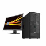 HP DESKTOP ELITE DESK SLIM 800 G2 DM 6TH Ci5 8GB/500 + LCD DELL 23'' WIDE (Used)
