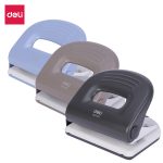 DELI E0119 Metal Medium Punch – Heavy-Duty 2-Hole Paper Punch (25 Sheets Capacity)