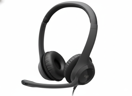 Logitech H390 USB Stereo Headset with noise cancelling microphone for sale in nairobi Kenya - plannettech Investors