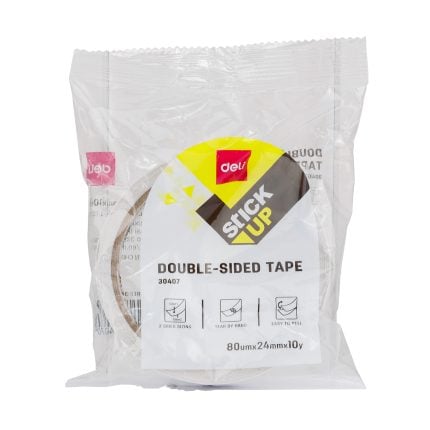 Deli-e30407-double-sided-tape-80μm-x-24mm-x-10y-strong-adhesive-mounting-tapee in Nairobi Kenya - plannettech