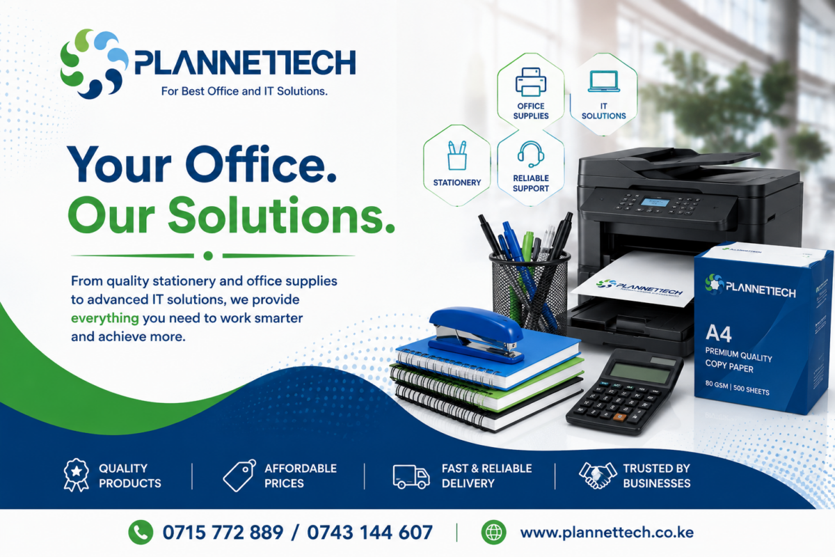 Stationery shop in Nairobi - plannettech