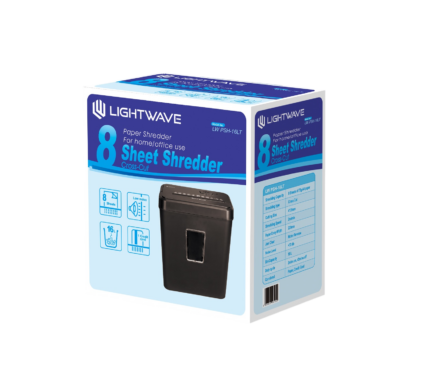 Lightwave 8 Sheets Paper Shredder 16L (lightwave-lw-psh-16lt)