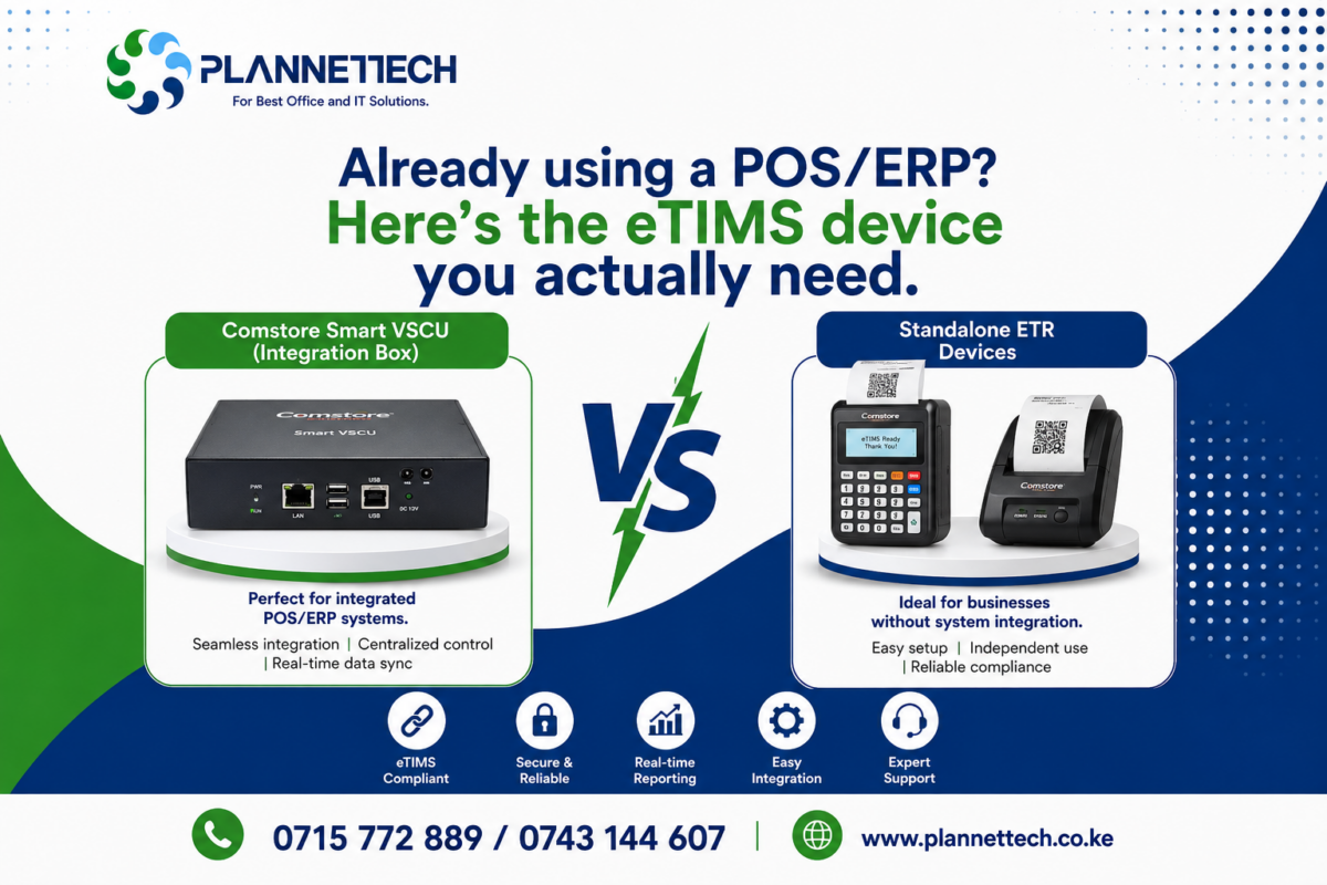 eTIMS device : VSCU vs standalone ETR in Kenya
