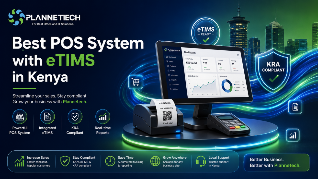 Best POS System with eTIMS Kenya - plannettech investors