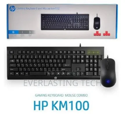 HP KM100 Gaming Keyboard and Mouse Combo