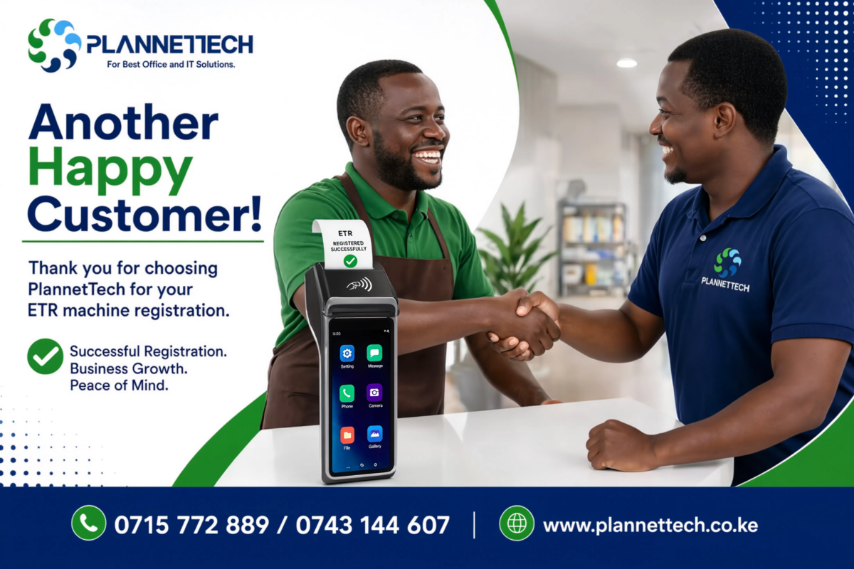 Register an ETR machine in Kenya - plannettech