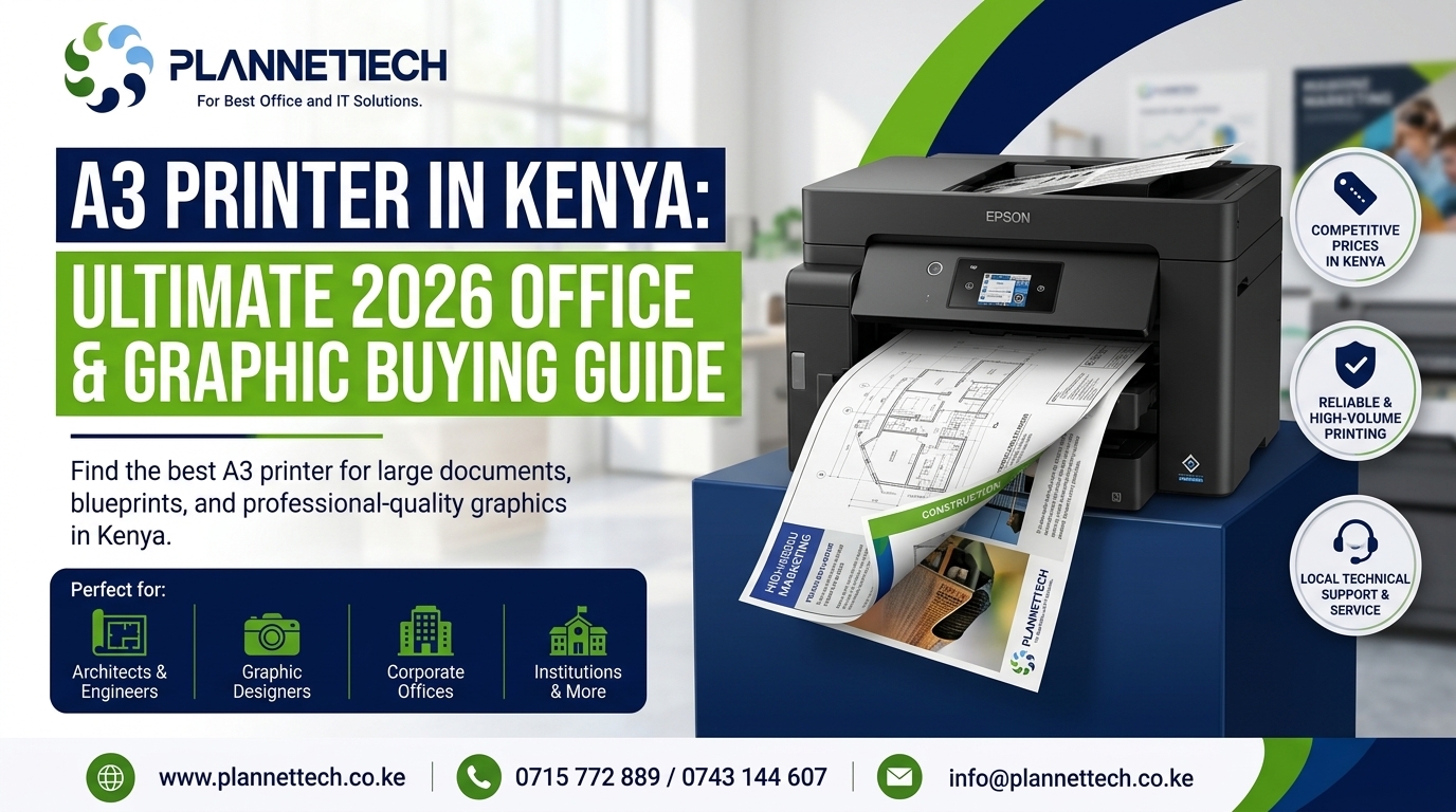 A3 printer in Kenya - plannettech