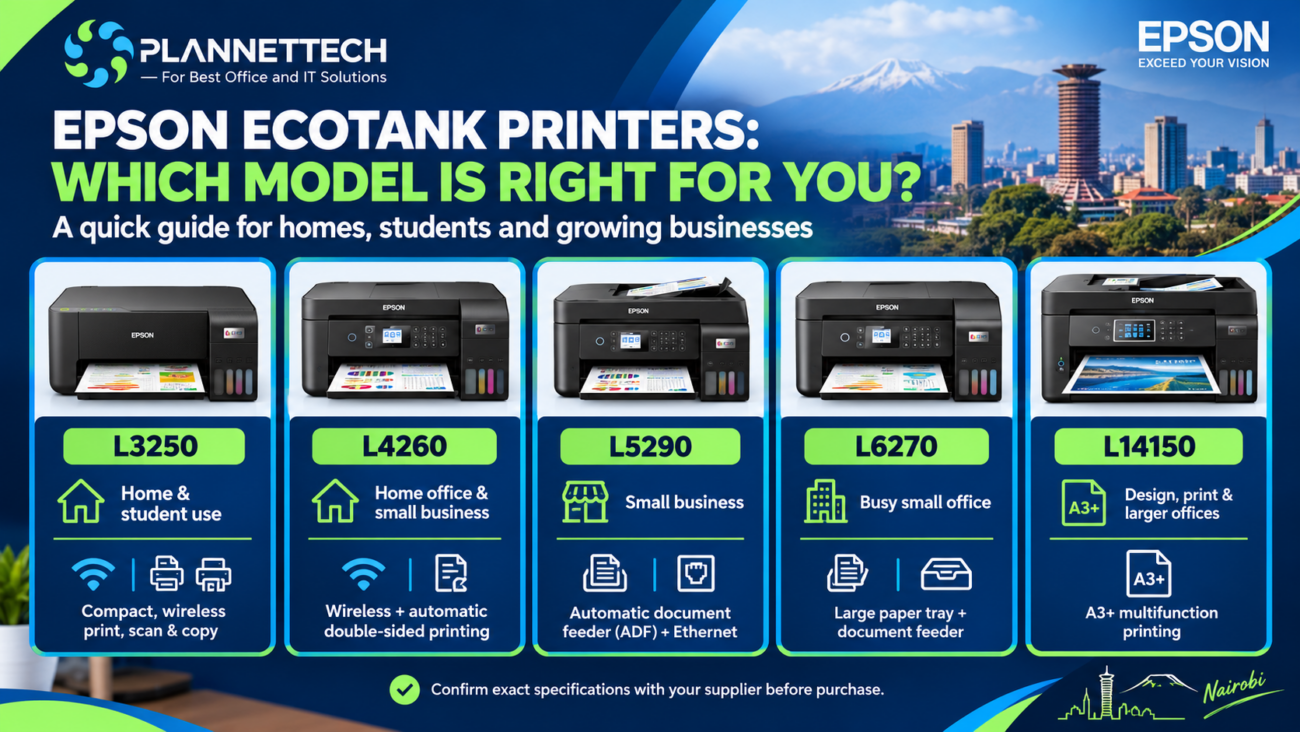 epson printer dealers in Nairobi - plannettech