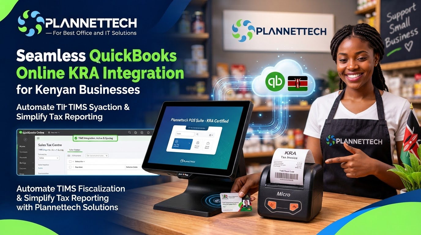 Quickbooks online KRA integration in Kenya - plannettech